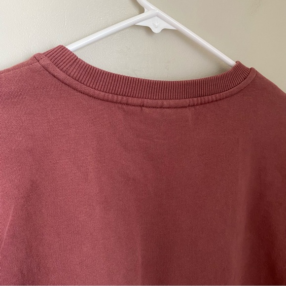 Fjallraven Mesa Mauve Pink Logo Cotton Crewneck Women's Small - Picture 11 of 14